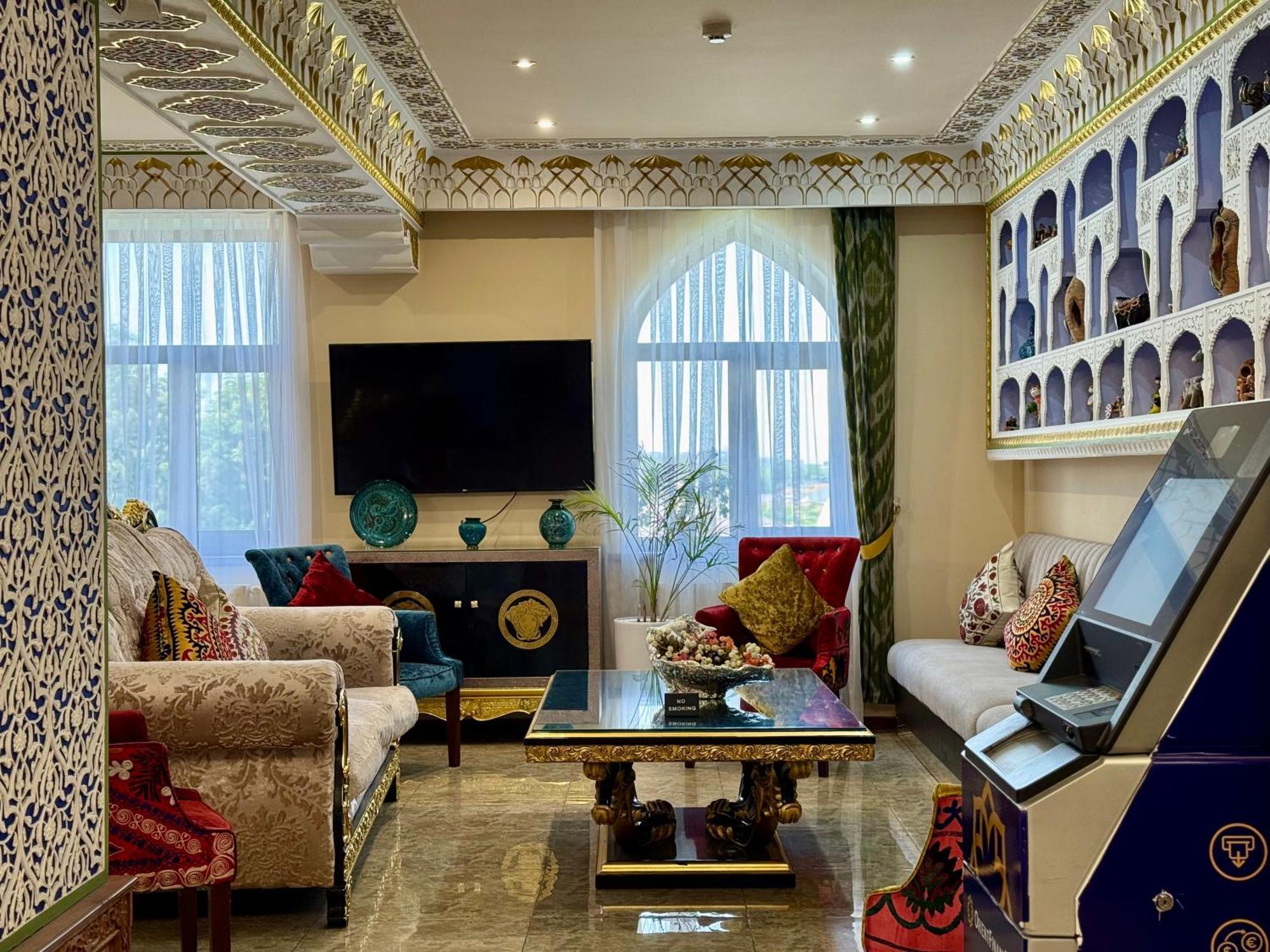 Emirhan Hotel Samarkand Eksteriør bilde